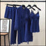 Blue Woman 5pcs Pyjama Set