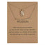 Wisdom Gift Double Necklace