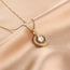 Circle Charm Pendant Necklace