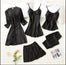 Black Woman 5pcs Pyjama Set